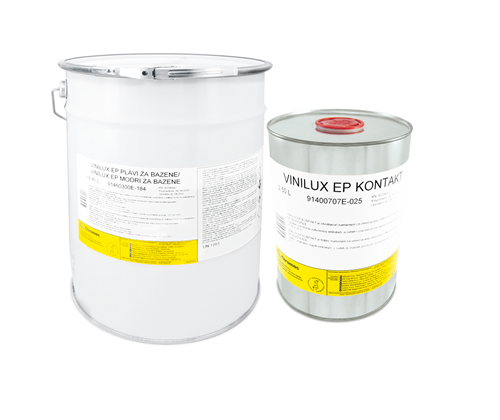 VINILUX plavi za bazene set 8,5lit (A+B)